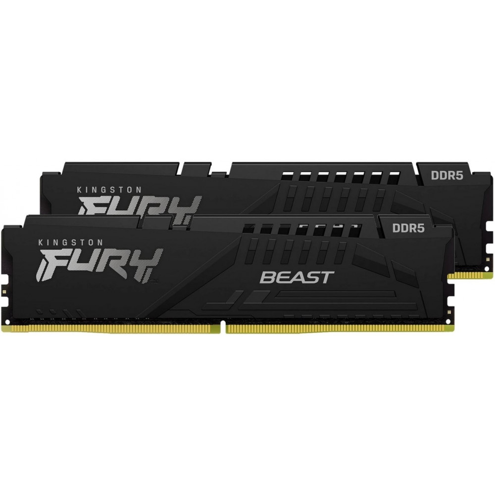 Пам'ять ПК Kingston DDR5 64GB KIT (32GBx2) 6000 FURY Beast EXPO