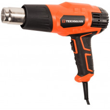 Фен будівельний Tekhmann THG-2001 2000Вт 350/550°С 300/500л/хв 0.7кг Фен будівельний Tekhmann THG-2001 2000Вт 350/550°С 300/500л/хв 0.7кг