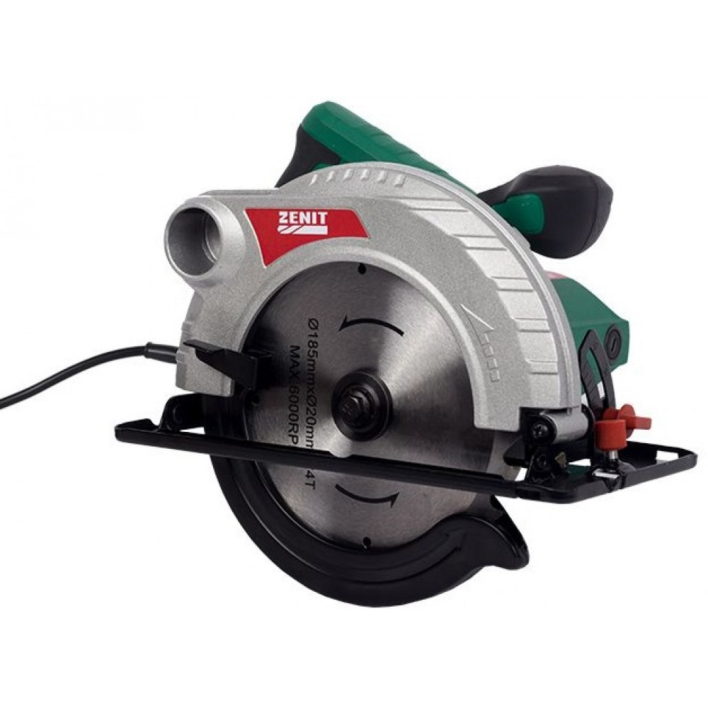 Пила дискова Зеніт ЗПЦ-1950 M 1950Вт 185мм 3.6кг
