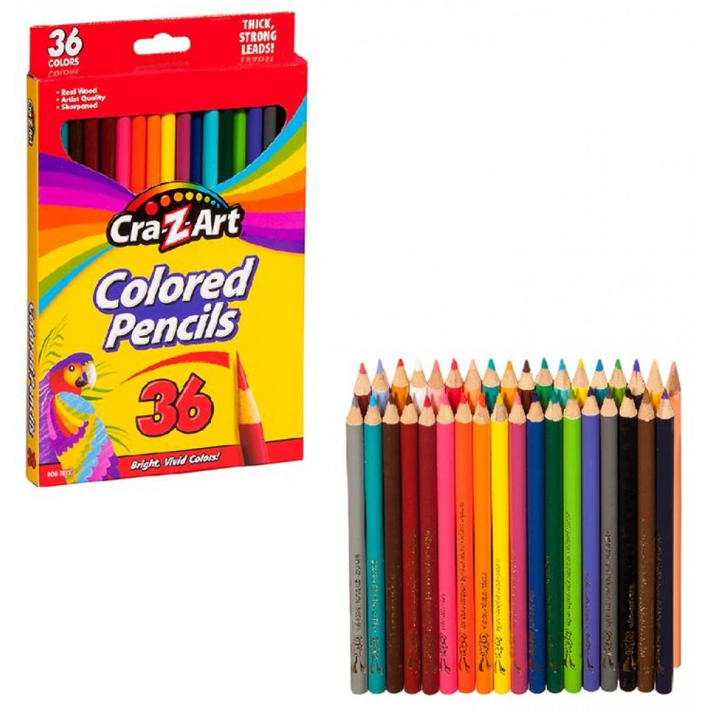 Кольорові олівці Cra-Z-Art 36шт