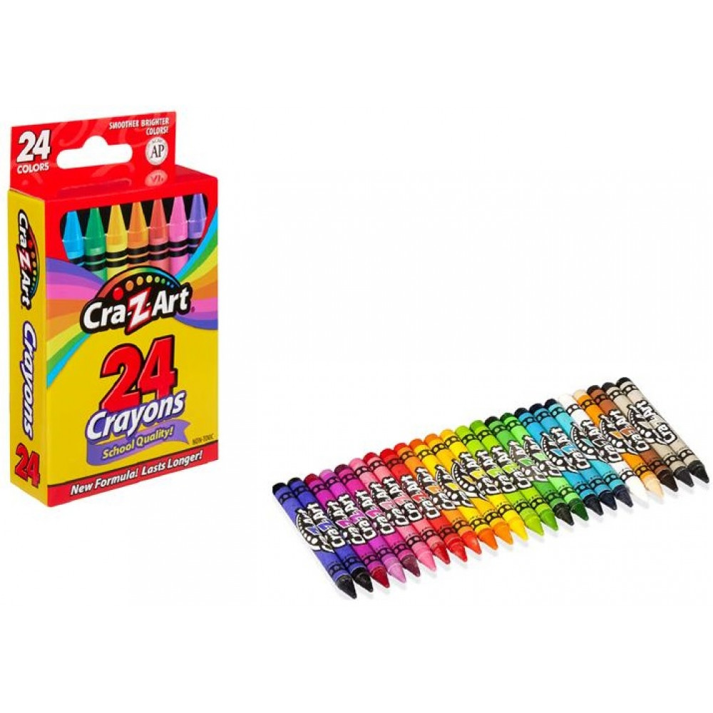 Крейда воскова Cra-Z-Art 24шт