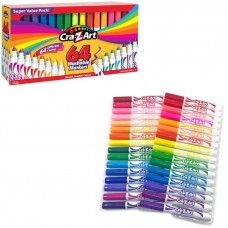Маркери легкозмивні Cra-Z-Art 64шт