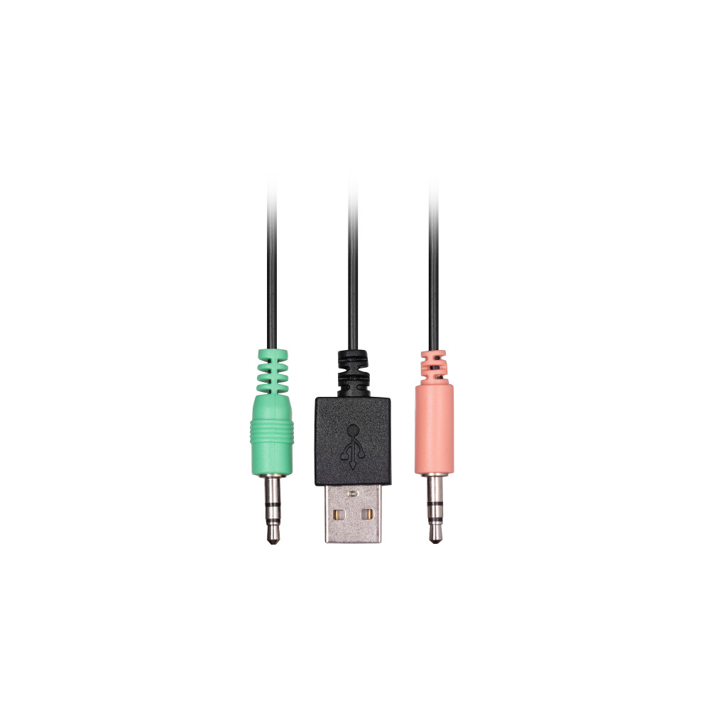 Акустична система (саундбар) 2E PCS101 RGB, 2.0, USB, Black