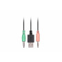Акустична система (саундбар) 2E PCS101 RGB, 2.0, USB, Black Акустична система (саундбар) 2E PCS101 RGB, 2.0, USB, Black