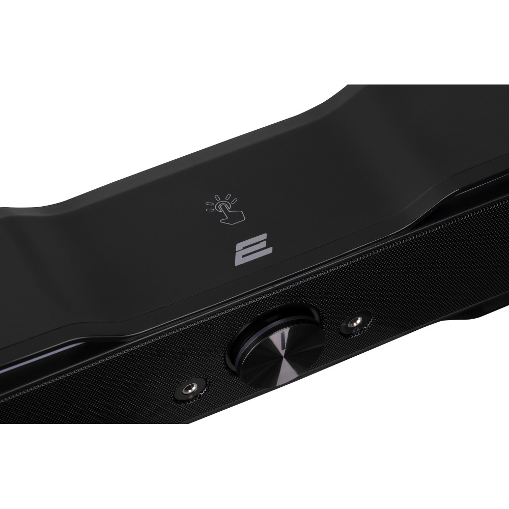Акустична система (саундбар) 2E PCS101 RGB, 2.0, USB, Black