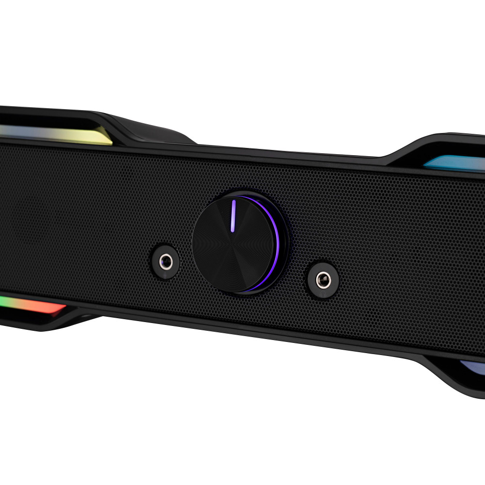 Акустична система (саундбар) 2E PCS101 RGB, 2.0, USB, Black