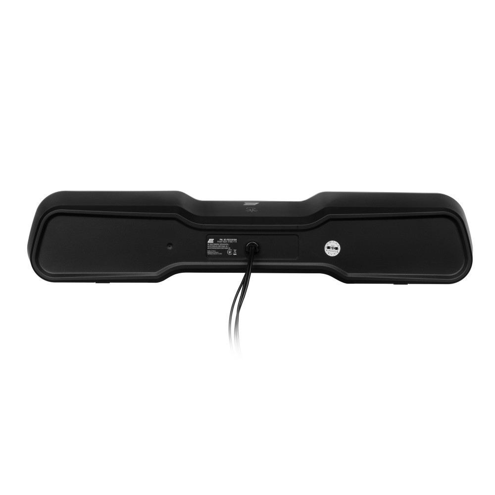 Акустична система (саундбар) 2E PCS101 RGB, 2.0, USB, Black