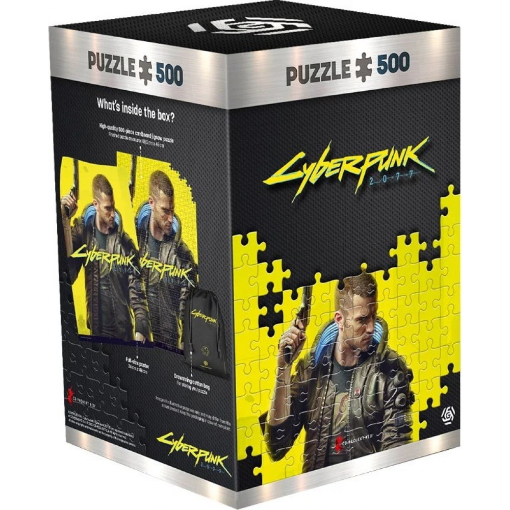 Пазл GoodLoot Cyberpunk 2077: Male V 500 ел.