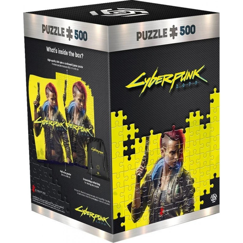 Пазл GoodLoot Cyberpunk 2077: Female V 500 ел.