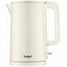 Електрочайник Tefal Thermo Protect, 1.5л, пластик, нержавіюча сталь, світло-бежевий Електрочайник Tefal Thermo Protect, 1.5л, пластик, нержавіюча сталь, світло-бежевий