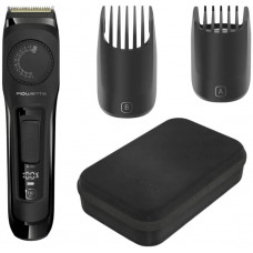 Тример Rowenta Virtuo, для бороди і вусів, мережа+акум., насадок-2, чохол, титан.напил., чорний