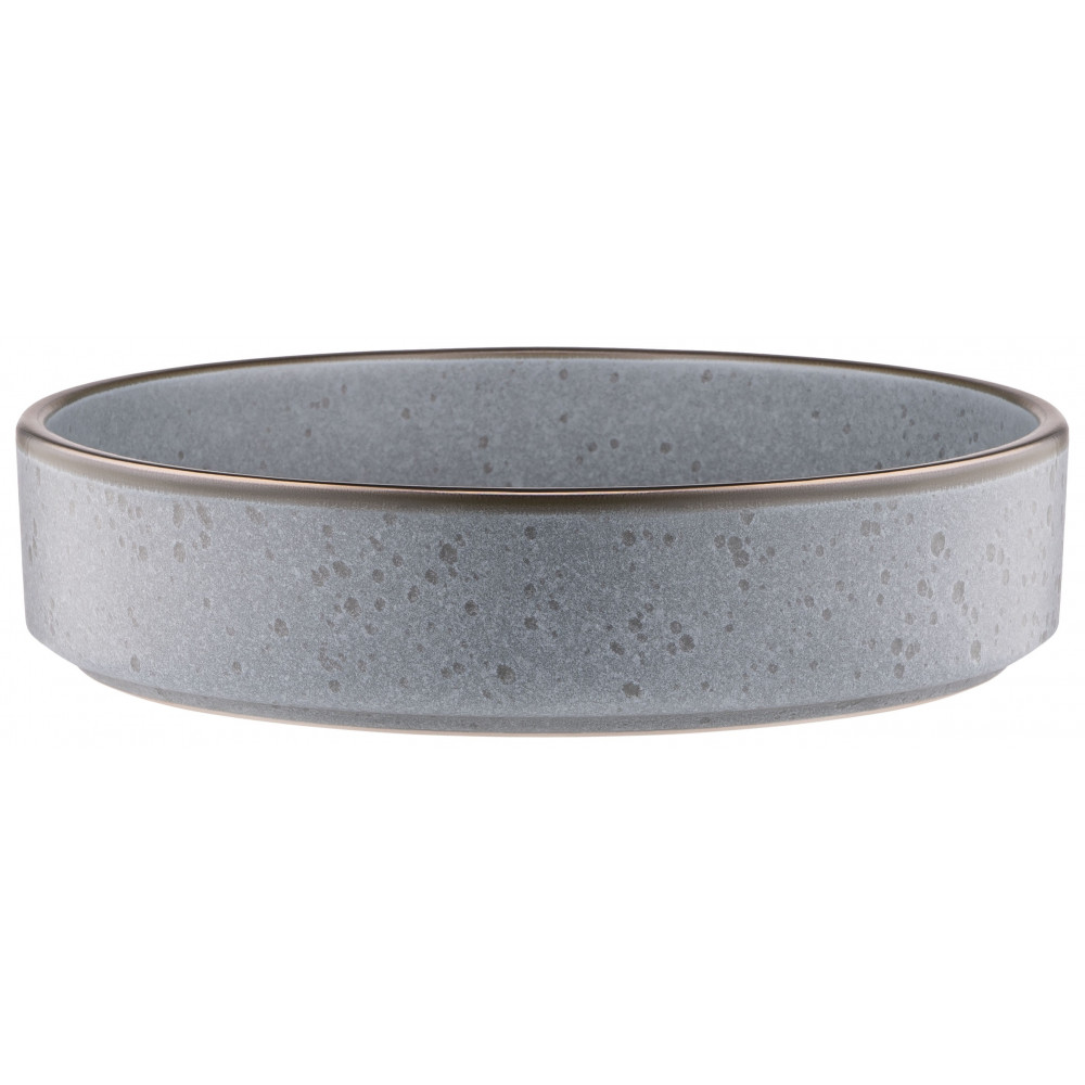 Тарілка супова Ardesto Fasano, 850мл, 20см, кераміка, сірий