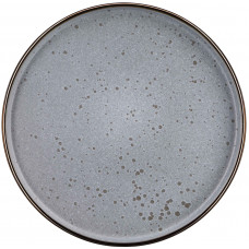 Тарілка обідня Ardesto Fasano, 26см, кераміка, сірий
