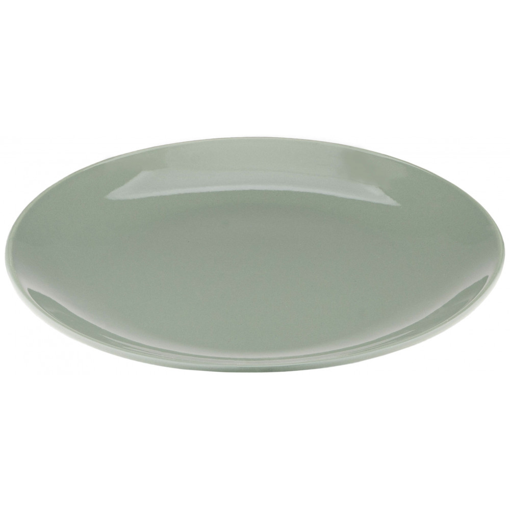 Тарілка обідня Ardesto Capri, 26.8см, порцеляна, зелений