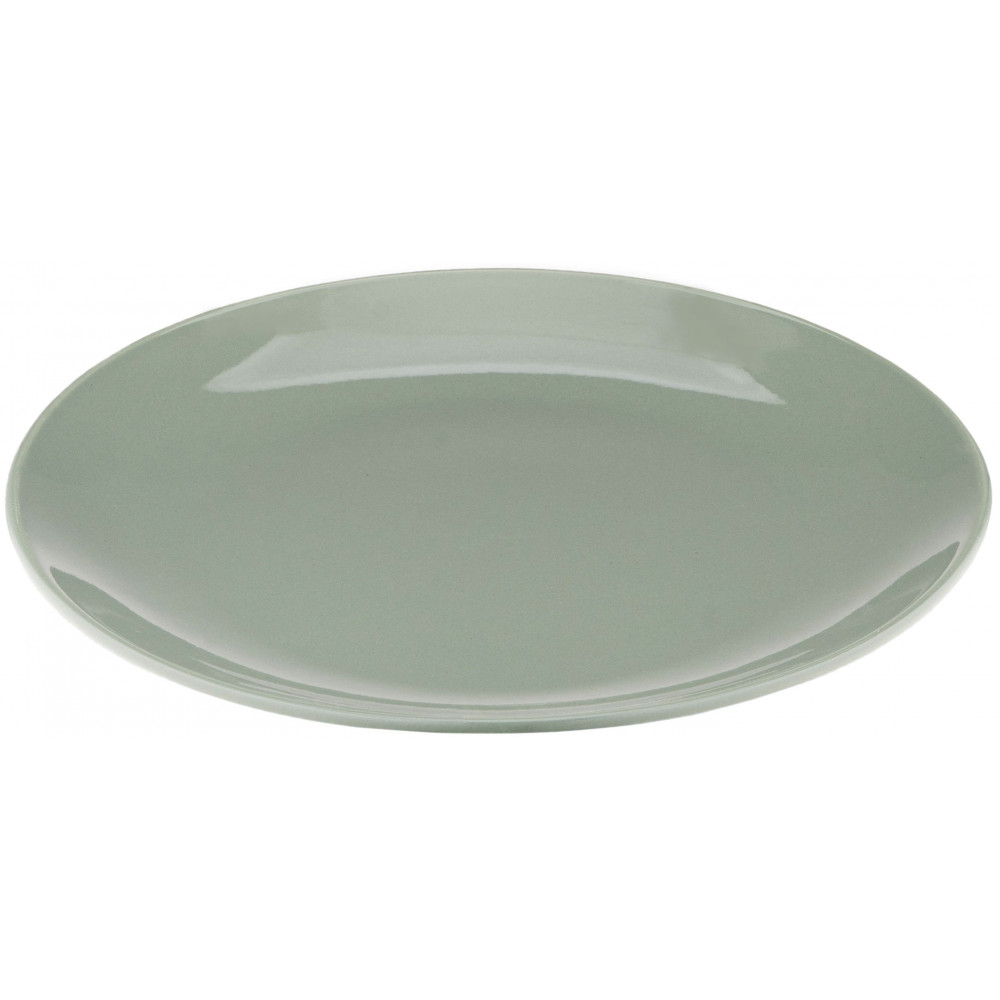 Тарілка десертна Ardesto Capri, 19.2см, порцеляна, зелений