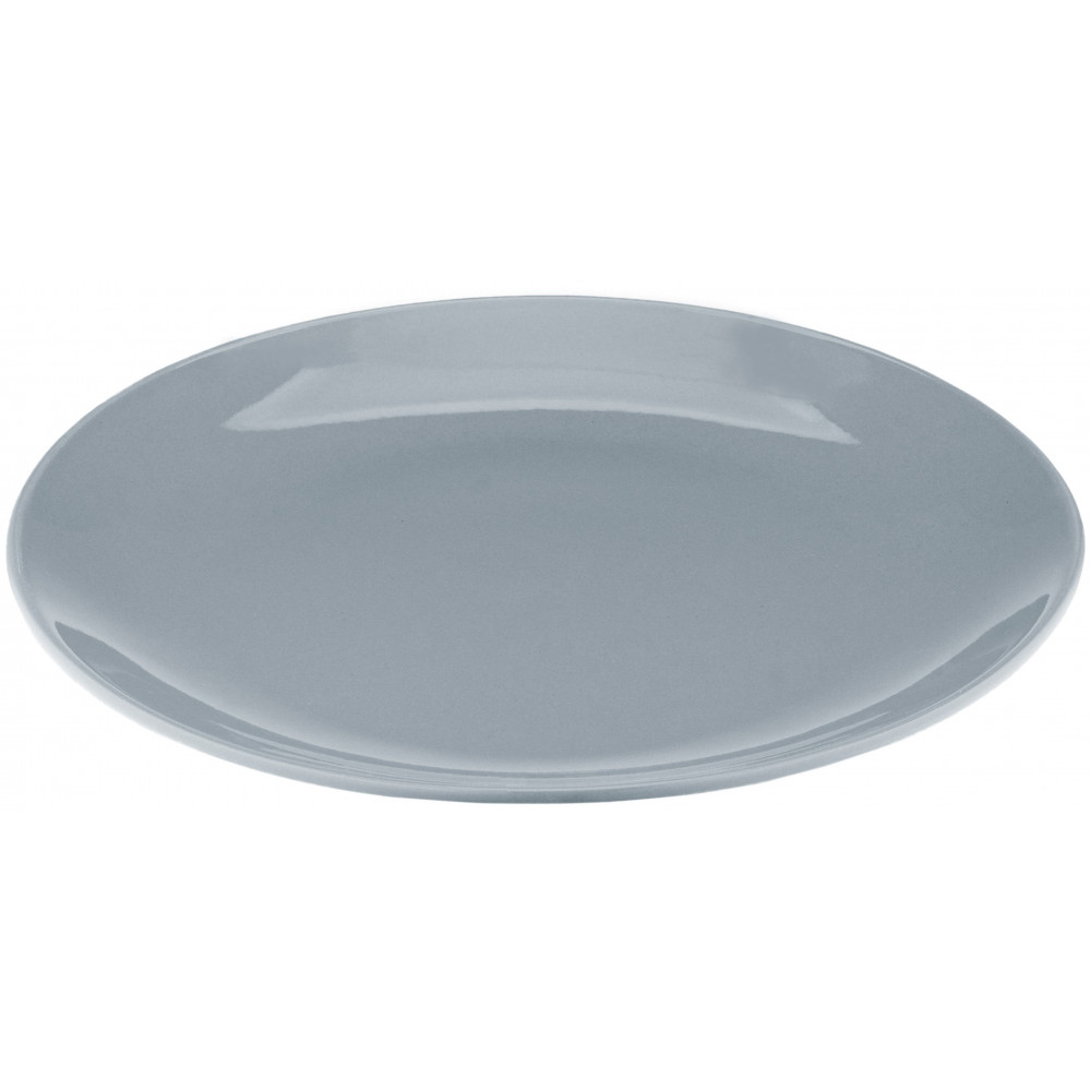 Тарілка обідня Ardesto Capri, 26.8см, порцеляна, блакитний