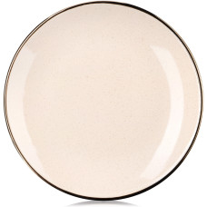 Тарілка десертна Ardesto Emilia, 20см, кераміка, бежевий