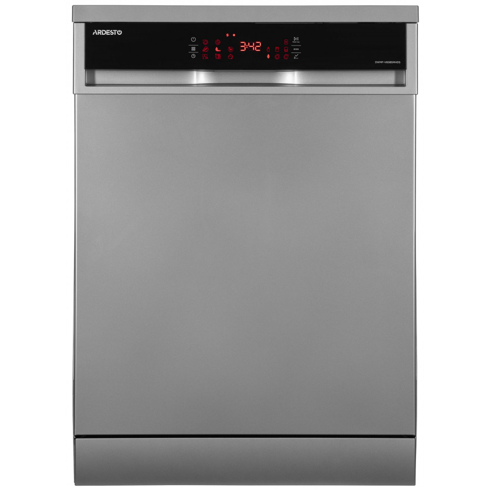 Посудомийна машина ARDESTO, 14компл., А+++, 60см, дисплей, гігієн.обробка, авт.відкр.дверей, сріблястий