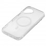 Чохол 2Е Basic для iPhone 16 Plus, Transparent MagSafe Cover, прозорий Чохол 2Е Basic для iPhone 16 Plus, Transparent MagSafe Cover, прозорий
