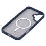Чохол 2Е Basic для iPhone 16 Plus, Soft Touch MagSafe Cover, синій темний Чохол 2Е Basic для iPhone 16 Plus, Soft Touch MagSafe Cover, синій темний