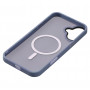 Чохол 2Е Basic для iPhone 16 Plus, Soft Touch MagSafe Cover, синій світлий Чохол 2Е Basic для iPhone 16 Plus, Soft Touch MagSafe Cover, синій світлий