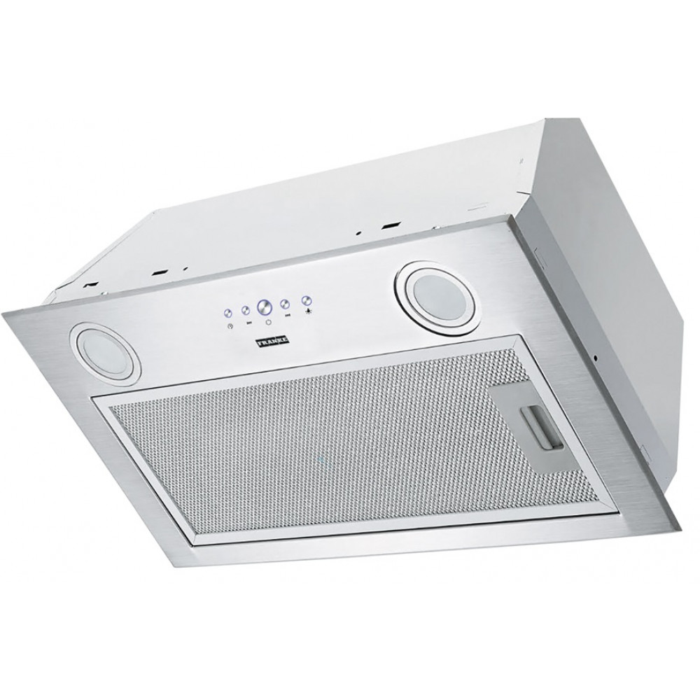Витяжка Faber вбудована, 52см, 920м.куб/год, BI 52 SS 2LS, нерж