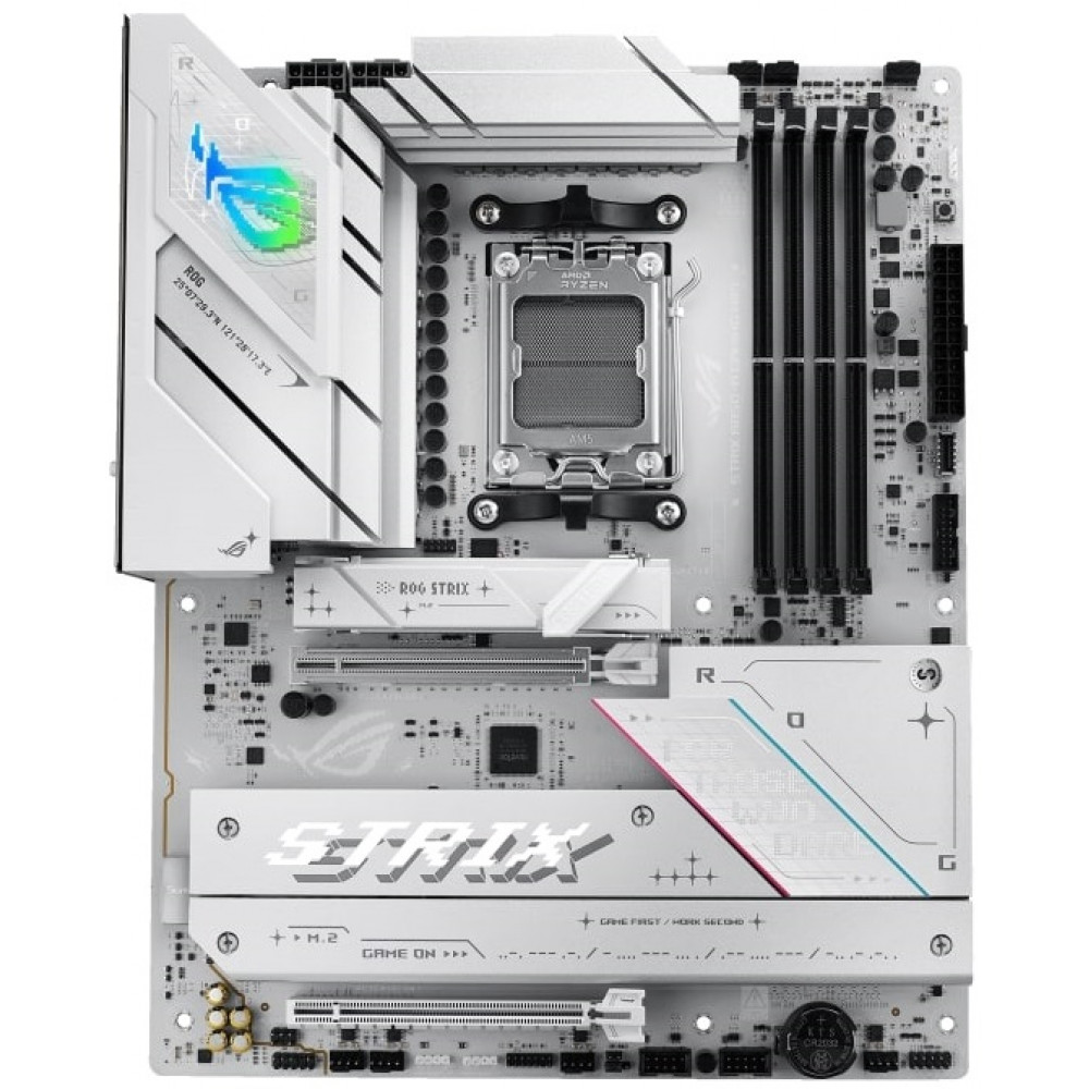 Материнcька плата ASUS ROG STRIX B850-A GAMING WIFI sAM5 B850 4xDDR5 M.2 HDMI DP WiFi BT ATX білий