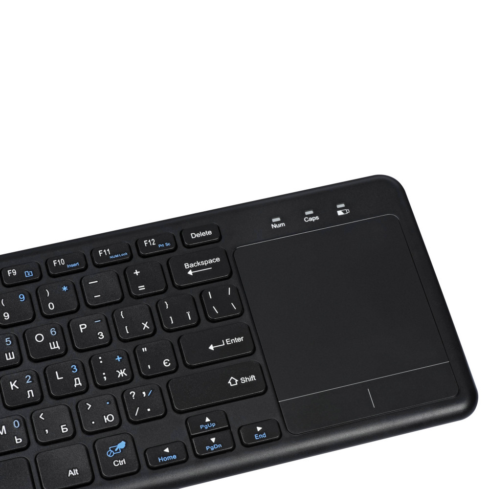 Клавіатура ножнична 2E KT100 78key, WL, EN/UK, чорний
