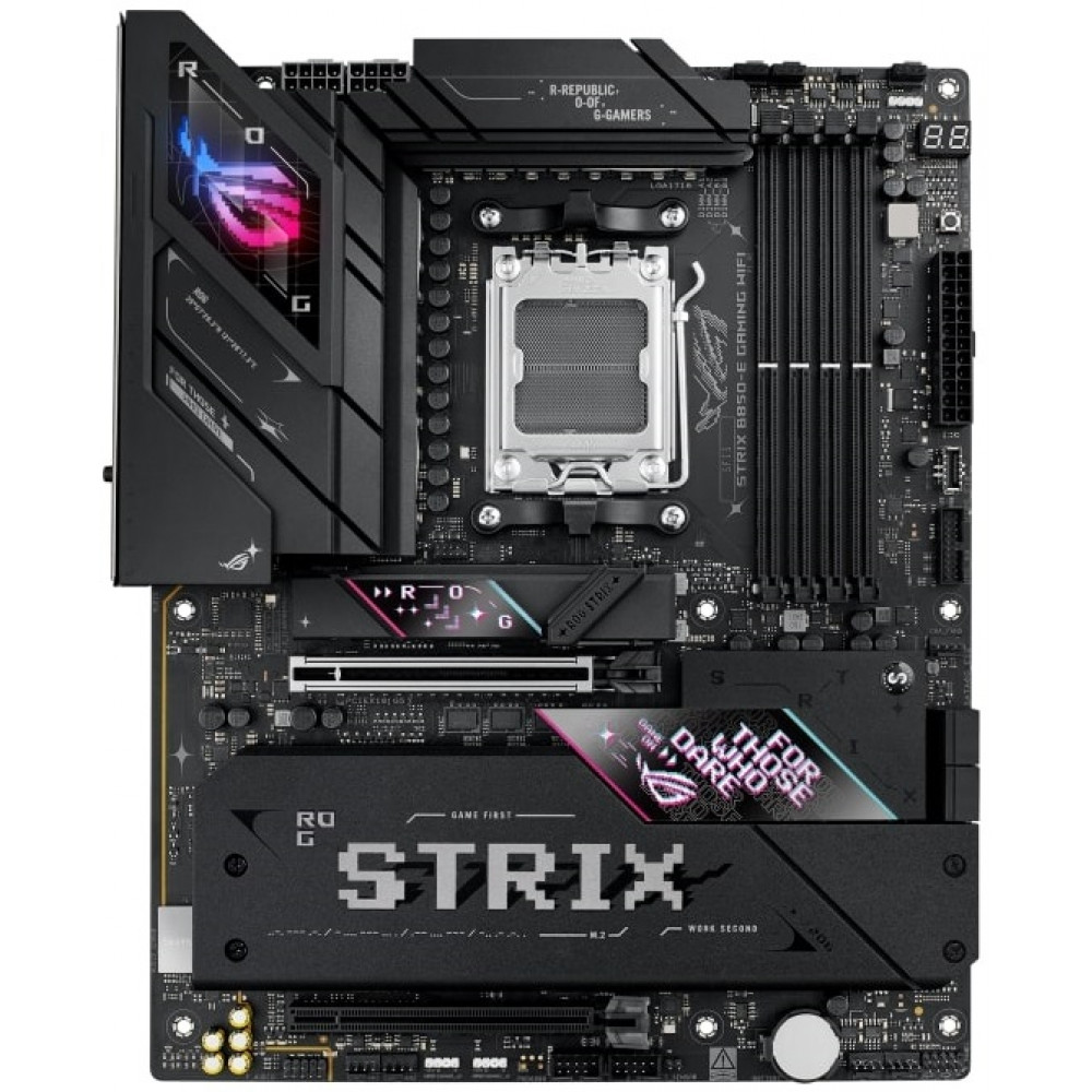 Материнcька плата ASUS ROG STRIX B850-E GAMING WIFI sAM5 B850 4xDDR5 M.2 HDMI DP USB Type-C WiFi BT ATX