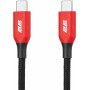 Кабель USB-C > USB-C заряджання/синхронізації 2E 1м, 100Вт Type-C, чорний