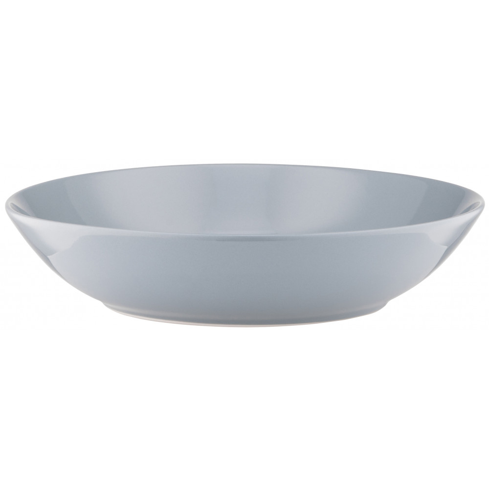 Тарілка супова Ardesto Capri, 630мл, 20см, порцеляна, блакитний