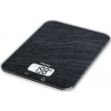 Ваги Beurer кухонні, 5кг, 1хCR2032, скло, чорний Ваги Beurer кухонні, 5кг, 1хCR2032, скло, чорний