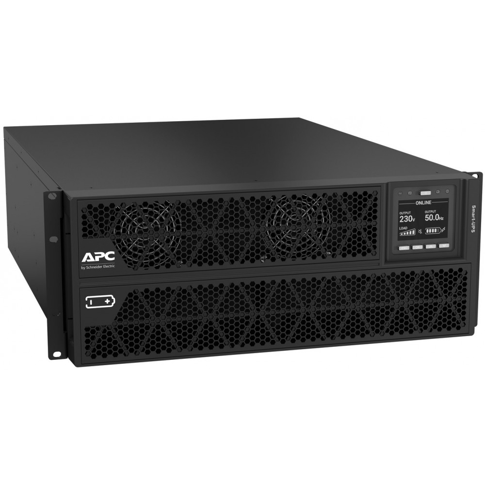 Джерело безперебійного живлення APC Smart-UPS Online 5000VA/5000W, RT 4U, LCD, USB, RS232, 2xC13, 1xC19