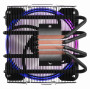 Процесорний кулер 2E GAMING Air Cool AC120T4-ARGB, LGA1851, 1700, 1200, 115x, 1366, AM5, AM4, AM3, AM3+, 4pin PWM, 3pin +5VARGB, TDP 130W