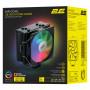 Процесорний кулер 2E GAMING Air Cool ACN120B-ARGB, LGA1851, 1700, 1200, 115x, 1366, AM5, AM4, AM3, AM3+, 4pin PWM, 3pin +5VARGB, TDP 180W