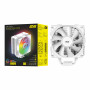 Процесорний кулер 2E GAMING Air Cool ACN120W-ARGB, LGA1851, 1700, 1200, 115x, 1366, AM5, AM4, AM3, AM3+, AM2 ,AM2+, FM2, FM1 4pin PWM, 3pin +5VARGB, TDP 180W
