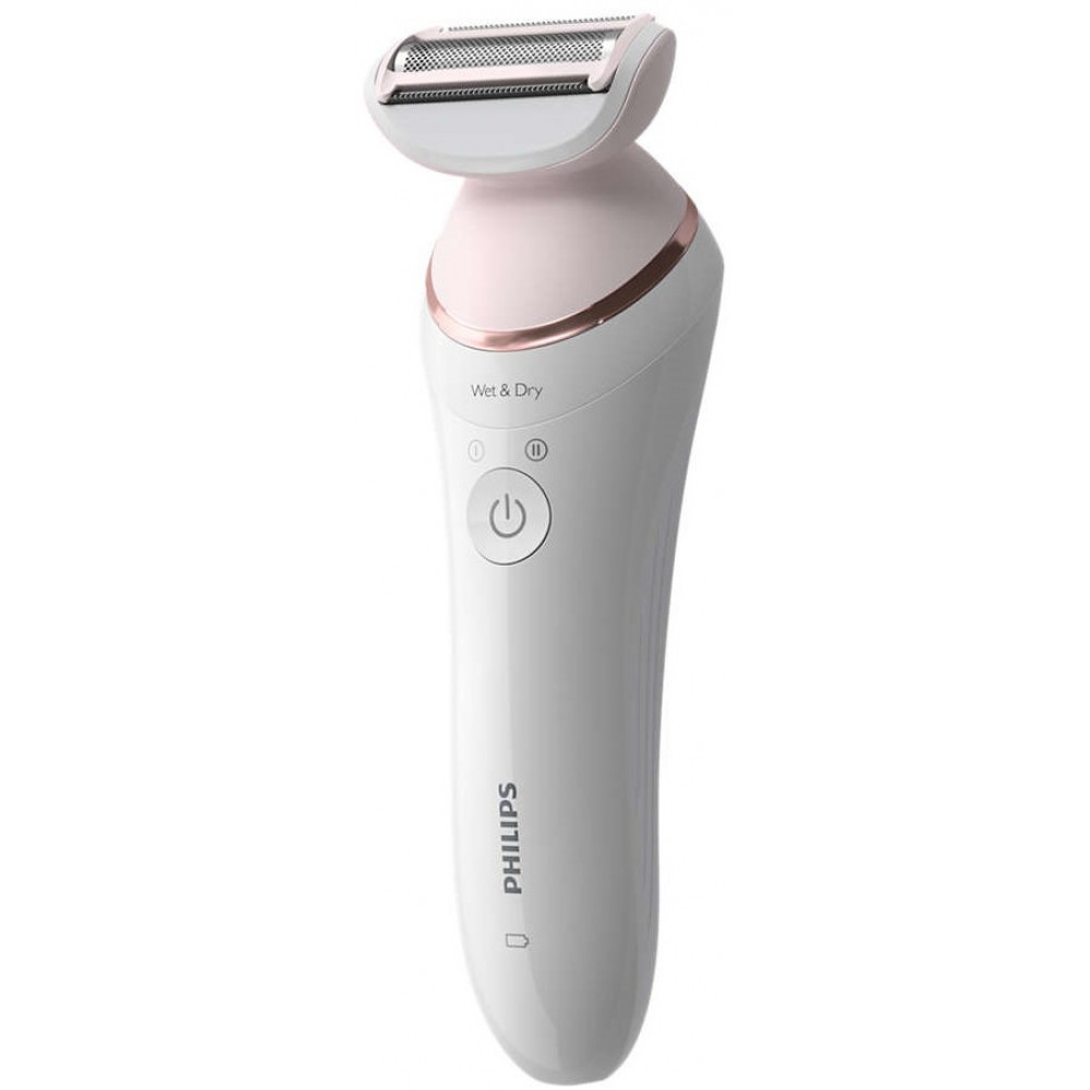 Епілятор Philips Epilator Series 8000 дисковий, акумуляторний , пінцет.-32, волог.+сух., насадок-5, біло-рожевий