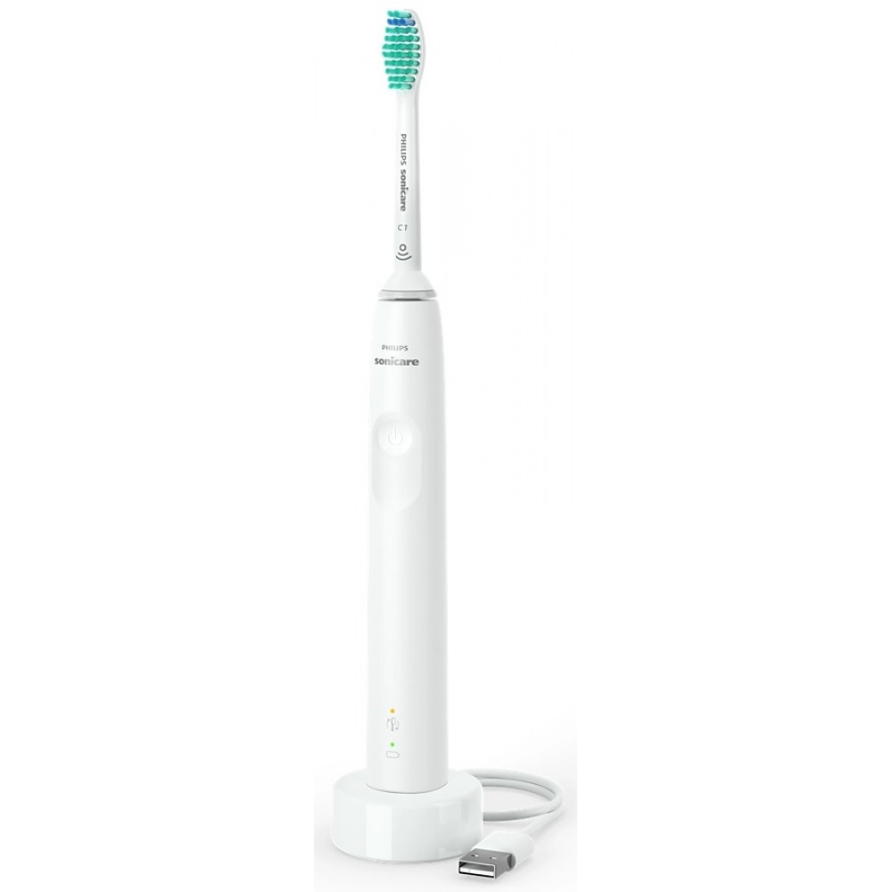 Щітка зубна електр. Philips, Sonicare 3100 Series, 31т. колив/хв, насадок-1, білий