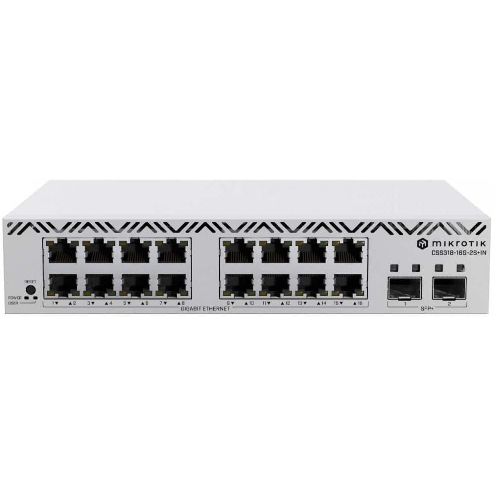 Комутатор MikroTik Cloud Smart Switch CSS318-16G-2S+IN