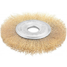 Щітка дискова Tolsen Профі, рифлений дріт 0.3мм, діаметр 125мм, посадковий розмір 22.2мм Щітка дискова Tolsen Профі, рифлений дріт 0.3мм, діаметр 125мм, посадковий розмір 22.2мм