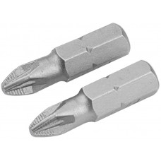 Біти Tolsen, набір 2шт, PH2х25мм, сталь S2