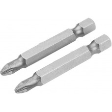 Біти Tolsen, набір 2шт, PZ3х50мм, сталь S2 Біти Tolsen, набір 2шт, PZ3х50мм, сталь S2