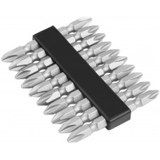 Біти двосторонні Tolsen, набір 10шт, РН2х65мм, сталь S2 Біти двосторонні Tolsen, набір 10шт, РН2х65мм, сталь S2