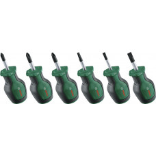 Викрутки Bosch набір 6шт, PH, PZ, TX, SL, сталь CrV Викрутки Bosch набір 6шт, PH, PZ, TX, SL, сталь CrV