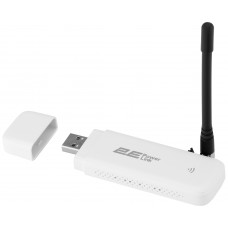 Мобільний маршрутизатор 2E PowerLink (MiFi-1 2024) LTE, Wi-Fi4, 1xUSB, 1xCRC9 білий