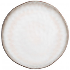Тарілка обідня Ardesto Umbria, 27см, кераміка, сірий світлий