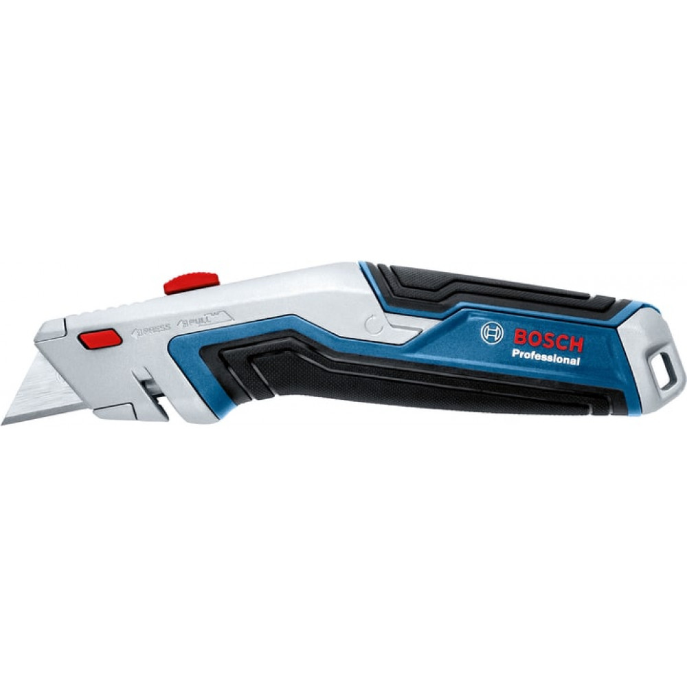 Ніж будівельний трапецієподібний складний Bosch Professional пластиковий корпус, 253мм