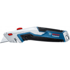 Ніж будівельний трапецієподібний складний Bosch Professional пластиковий корпус, 253мм Ніж будівельний трапецієподібний складний Bosch Professional пластиковий корпус, 253мм