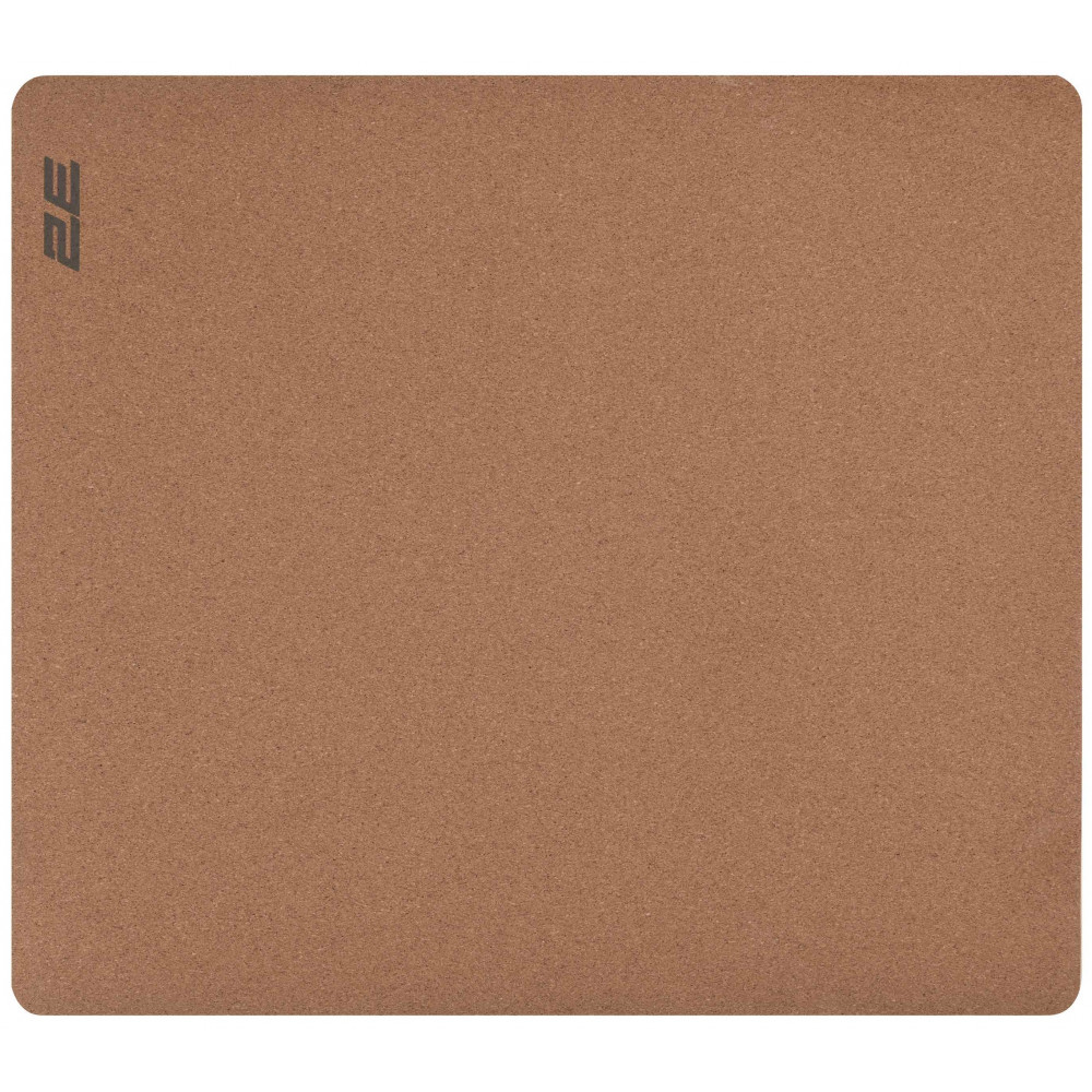 Килимок для миші 2E CORK, M(450x400x2мм), коричневий