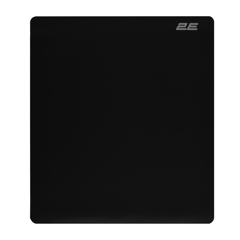 Килимок для миші 2E SHINY, M(450x400x2мм), чорний